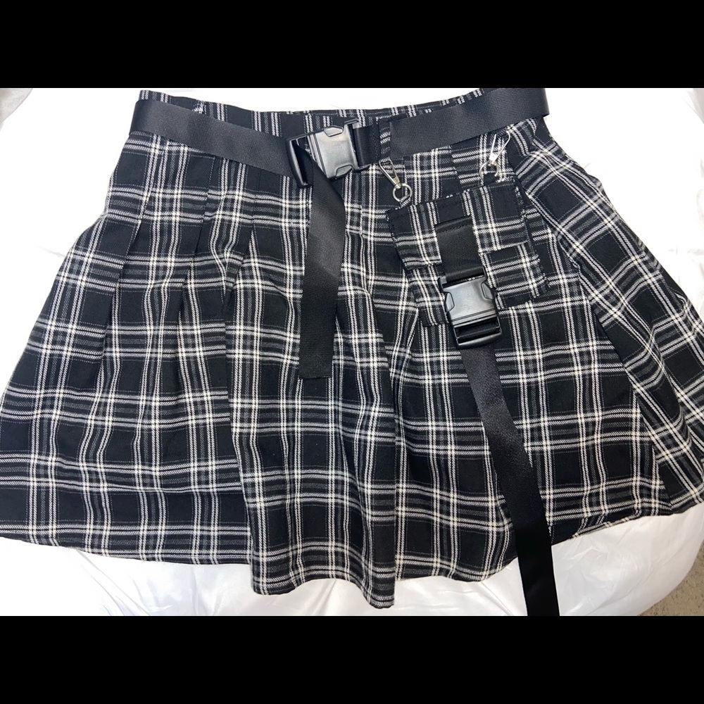 Plaid Skirt